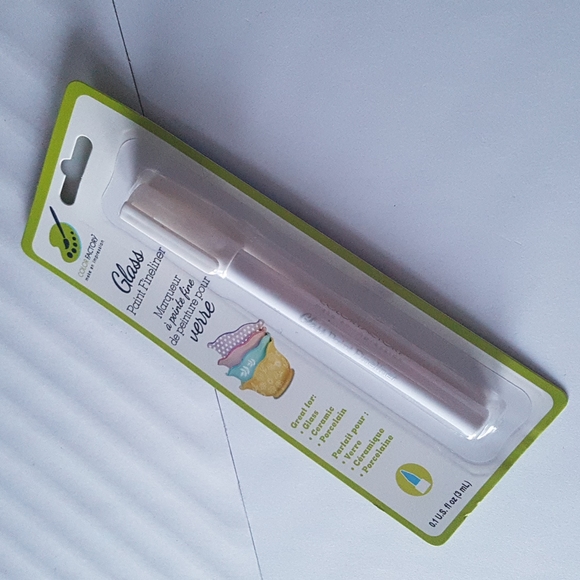 Glass Paint Fineliner Marker 3ml (White) - Picture 7 of 7